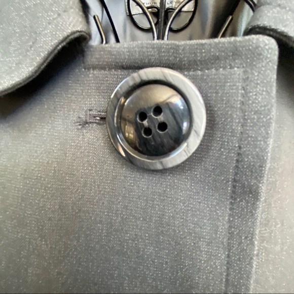 Tahari Classic Gray Trench/Jacket - Picture 4 of 8